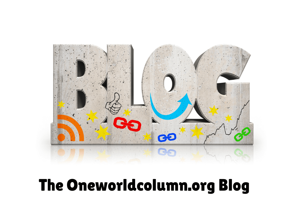 The Oneworldcolumn.org Blog