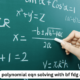 polynomial eqn solving with bf fdg and sf